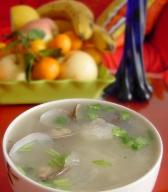 Clam and Winter Melon Soup recipe