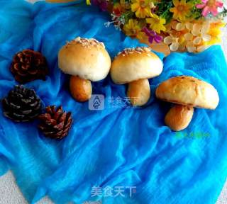 Small Mushroom Vegetable Bread recipe