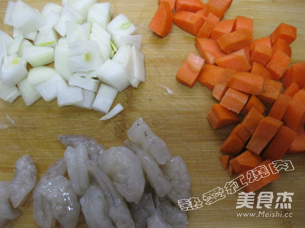 Coconut Shell Seafood Rice recipe