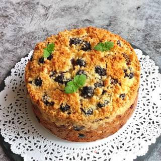 Blueberry Cheese Muffin Cake recipe