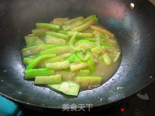 Homemade Loofah Soup recipe