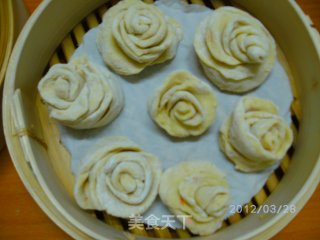 Orange Rose Buns recipe
