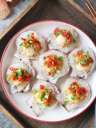 [jin Yu Man Tang] Steamed Scallops with Garlic Vermicelli recipe