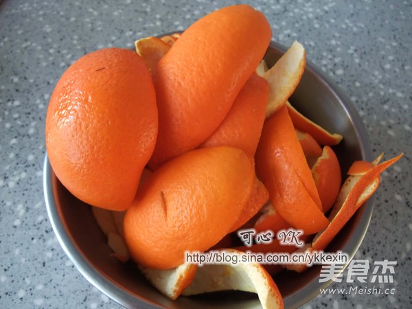 Candied Orange Peel recipe