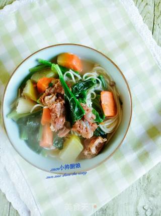 [hebei] Spinach Beef Noodles recipe