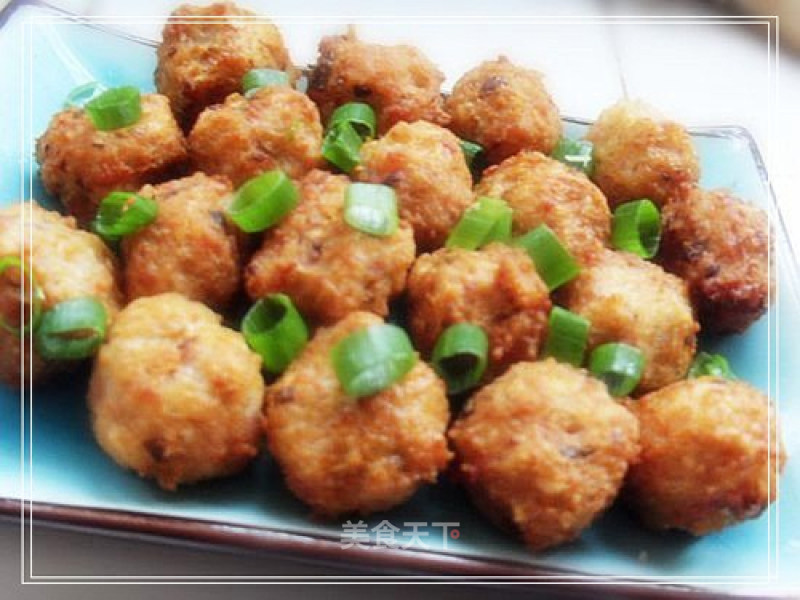 Small Lotus Root Balls. recipe