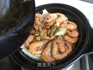 Griddle Cabbage Shrimp recipe