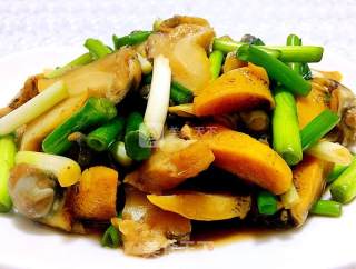Side Dishes Mixed with Fake Abalone recipe