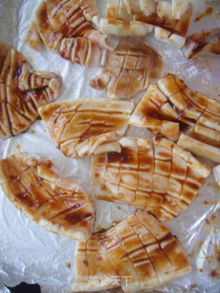 Grilled Squid with Sauce recipe