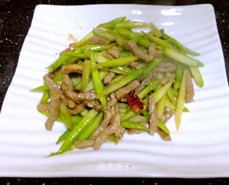 Asparagus Stir-fried Pork recipe