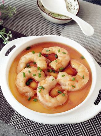 Shrimp Steamed Custard recipe