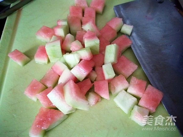 Cold Watermelon Peel recipe