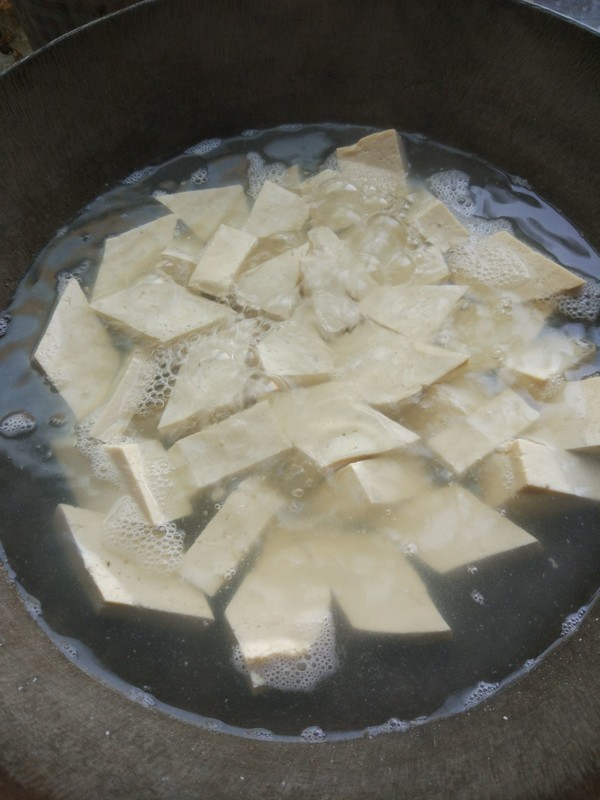 Boiled Tofu with Boiled Meat recipe