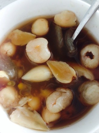Winter Melon, Mung Bean, Lotus Seed, Lily and Longan Soup recipe