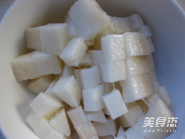 Glutinous Rice Porridge with Yam recipe