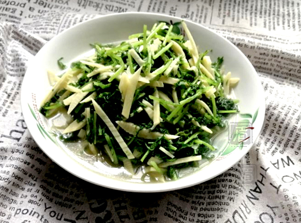 Stir-fried Winter Bamboo Shoots recipe