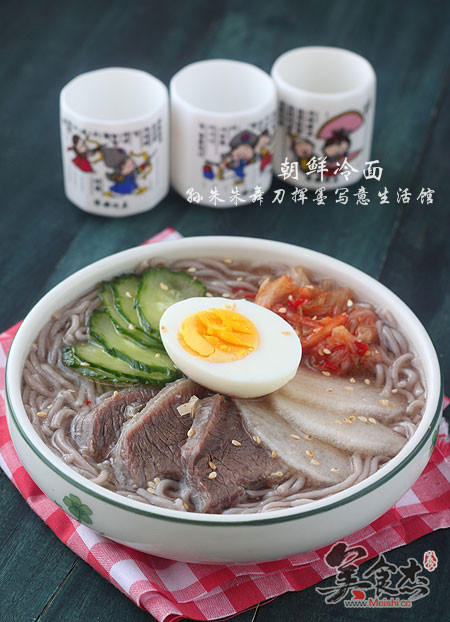 Korean Cold Noodles recipe