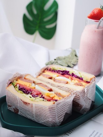 Big Satisfaction Energy Sandwich Set recipe
