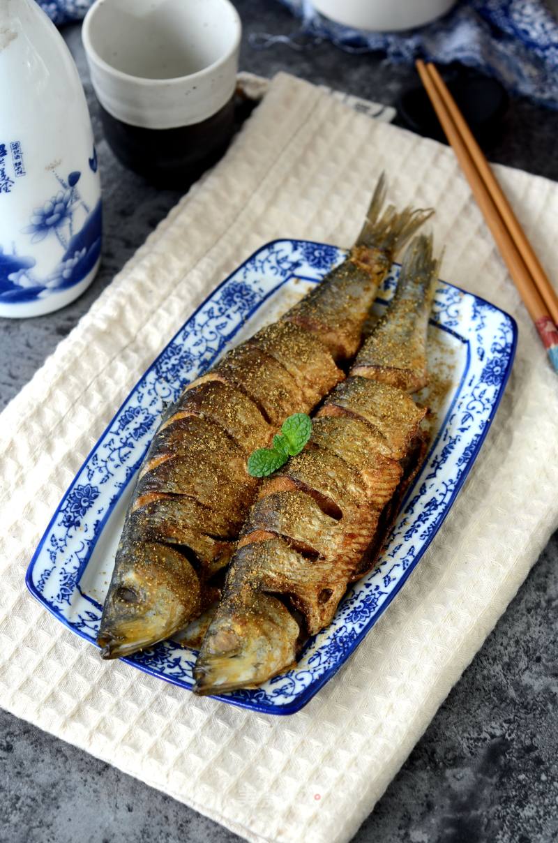 Pan-fried Herring with Cumin recipe