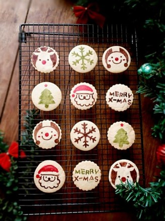 Christmas Print Cookies