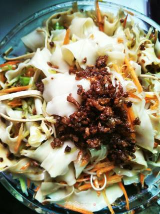 Sichuan-style Dry Noodles with Mixed Sauce recipe