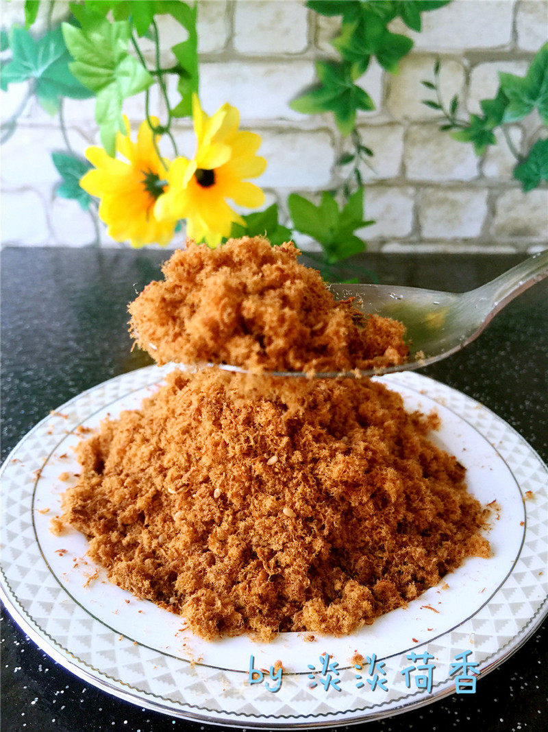 [aca Fruit Wood Kiln Toaster Trial Report] Delicious Pork Floss recipe