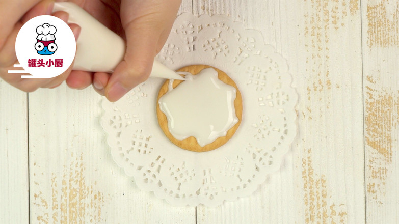 Marshmallow Snowman Cookies recipe