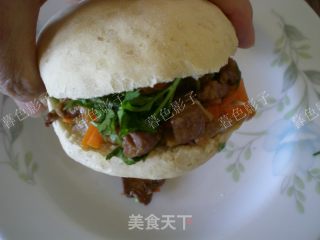 Chinese-style Hamburger Meat Tongs recipe