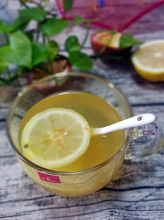 Lemon Passion Fruit Flower Tea recipe