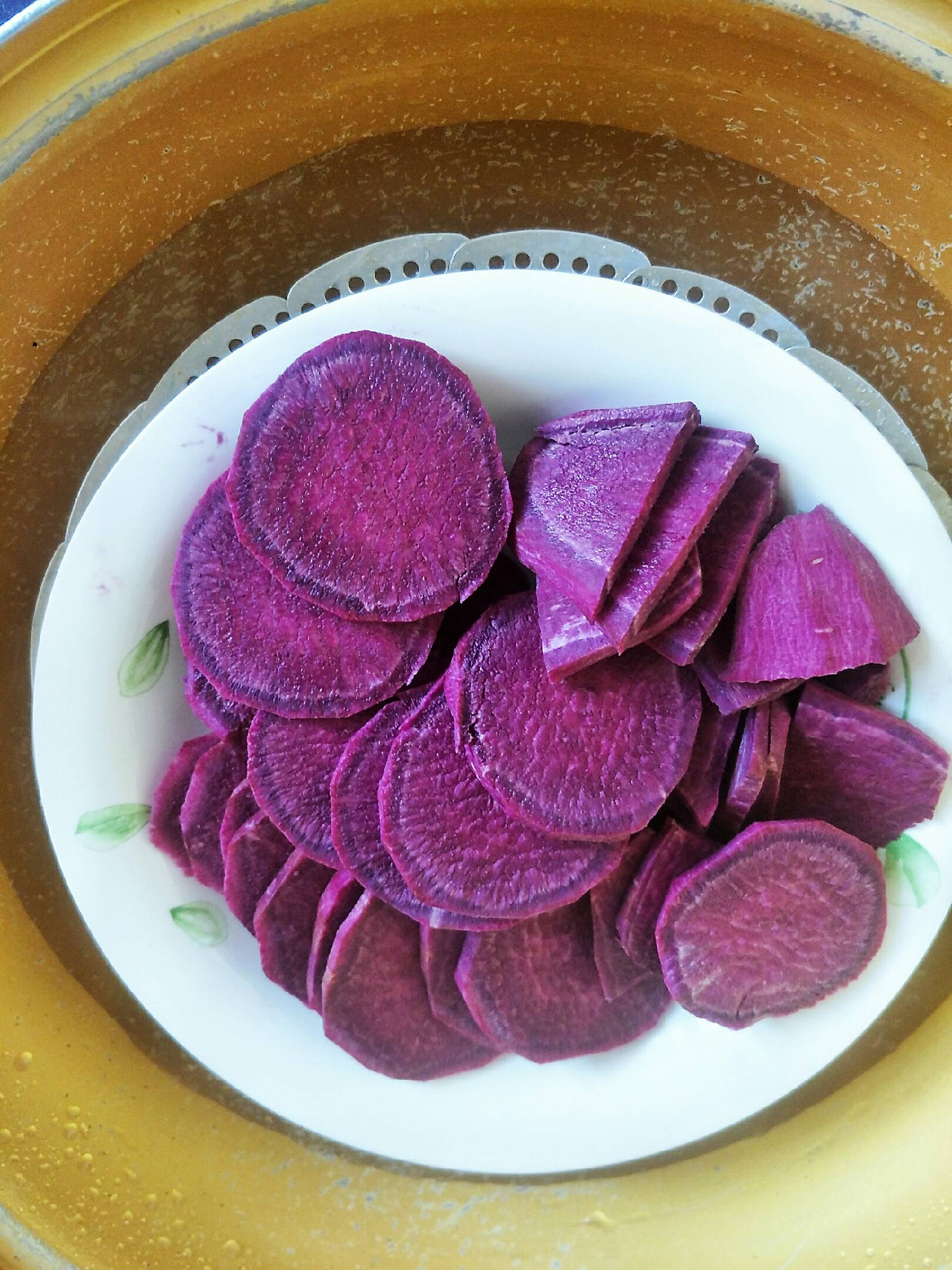 Purple Sweet Potato Cake recipe