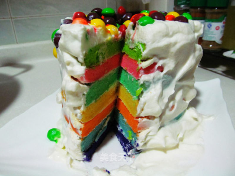 Rainbow Cake recipe