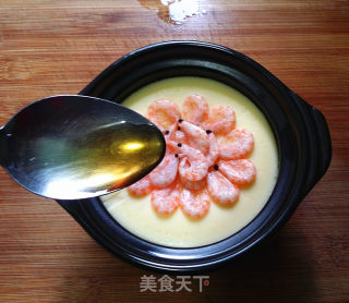 Krill Steamed Egg recipe