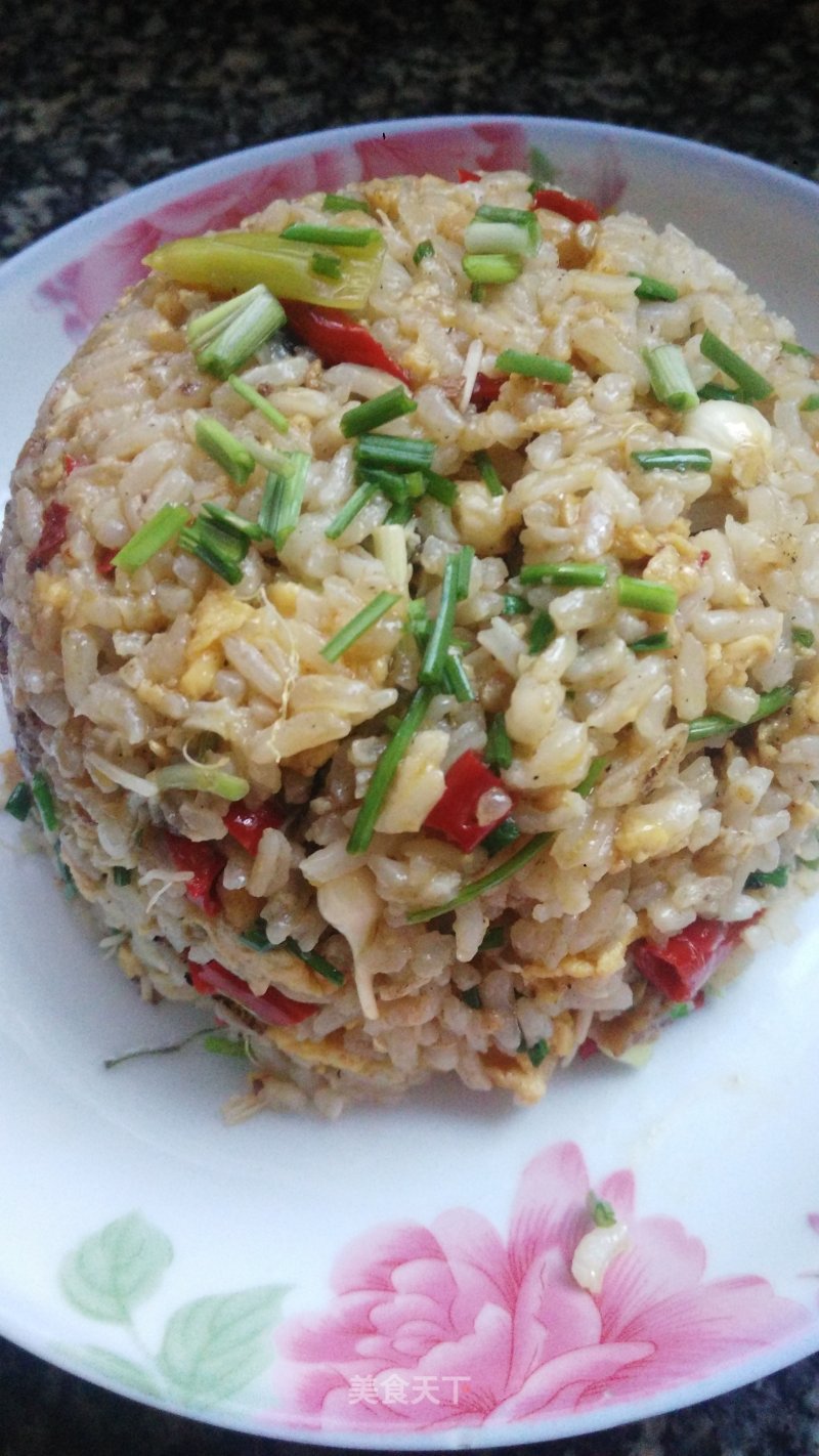 Fried Rice with Chilli and Egg recipe