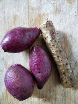 Purple Potato Yam Puree recipe
