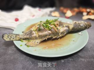 Every Year You Have A Home Cooking-steamed Mandarin Fish recipe