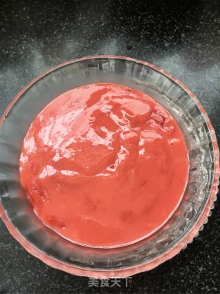 Strawberry Yam Puree recipe