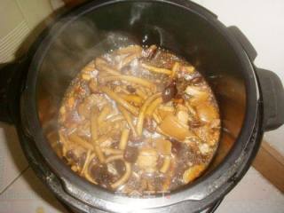 Stewed Pork with Tea Tree Mushroom recipe