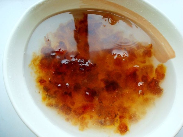 Peach Gum White Fungus Soup recipe