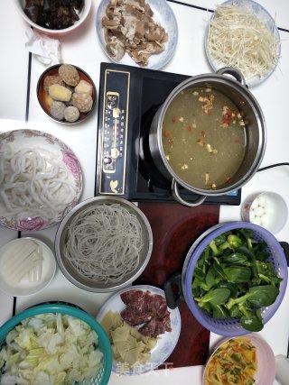 Homemade Haidilao Sanxian Hot Pot recipe