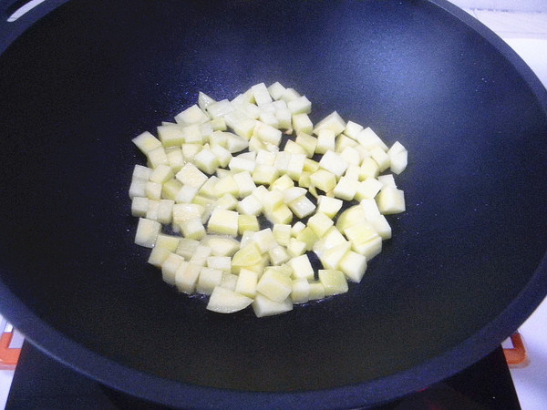 Scallion Potato Fried Noodle recipe
