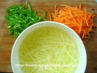 Stir-fried Three Silk recipe