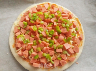 Hongguo's Recipe: Tomato Cheese Pizza recipe