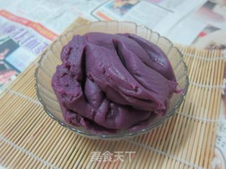 A Good Partner for Snowy Mooncakes の Homemade [purple Potato Filling] recipe