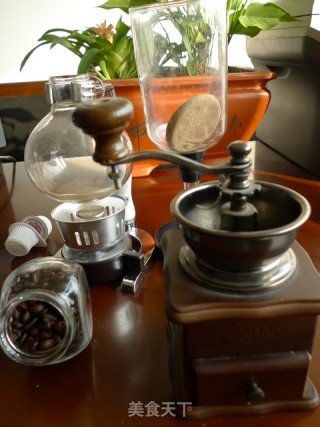 Dripping Fragrant and Fragrant Fragrance - Making Coffee in A Siphon Pot recipe