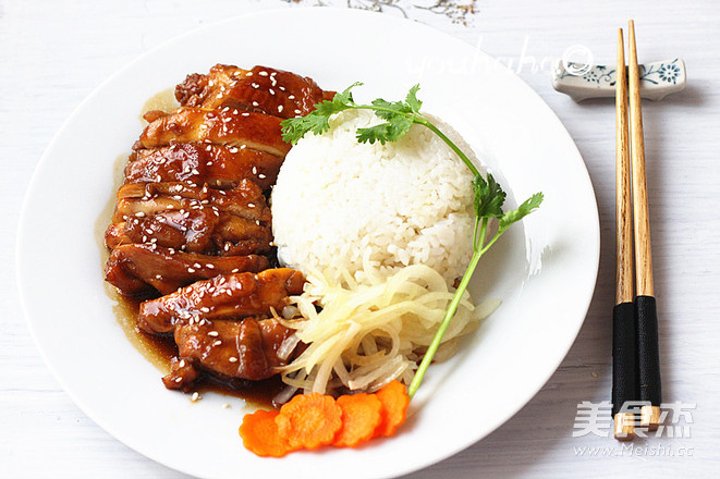 Teriyaki Chicken Drumstick Rice recipe