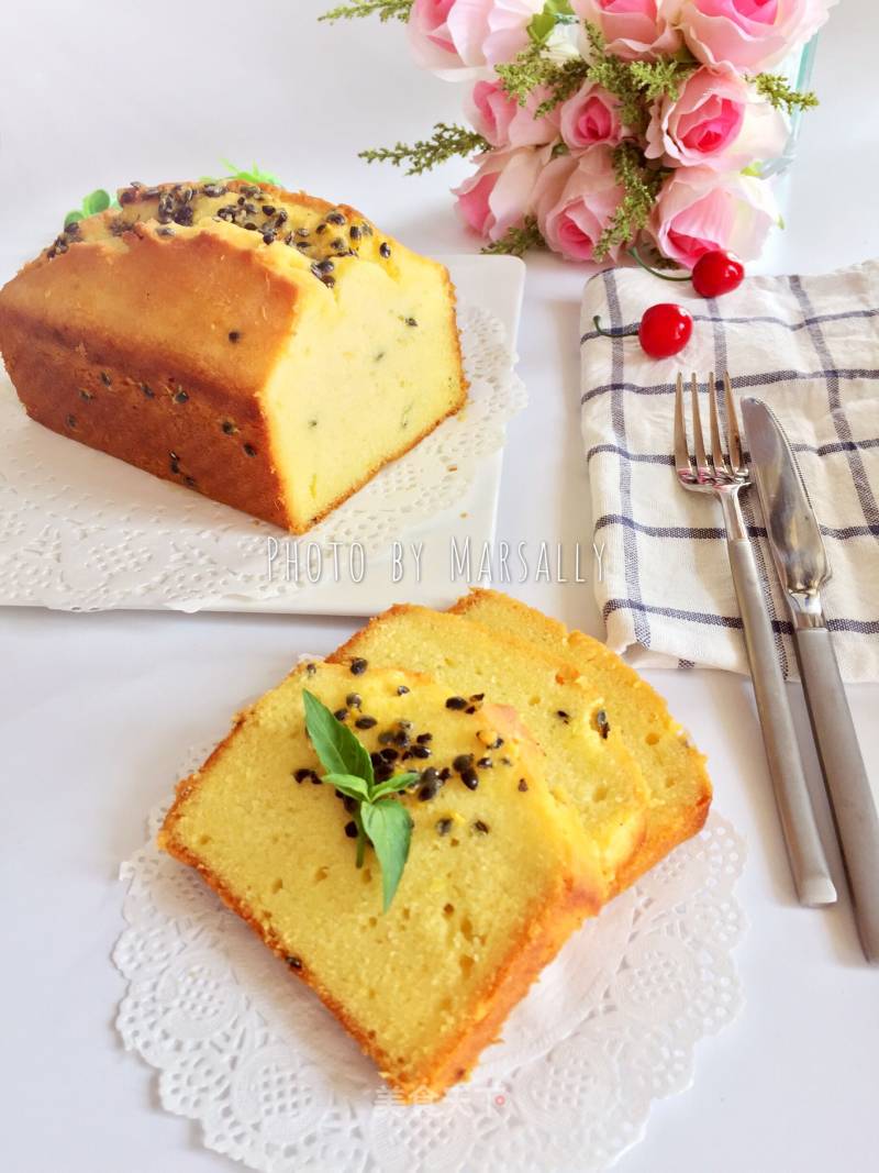 #the 4th Baking Contest and is Love to Eat Festival#passion Fruit Pound Cake recipe