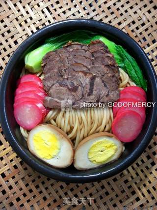 Oriental Legend: Summer's Best-selling Cold Noodles with Soy Sauce Beef recipe