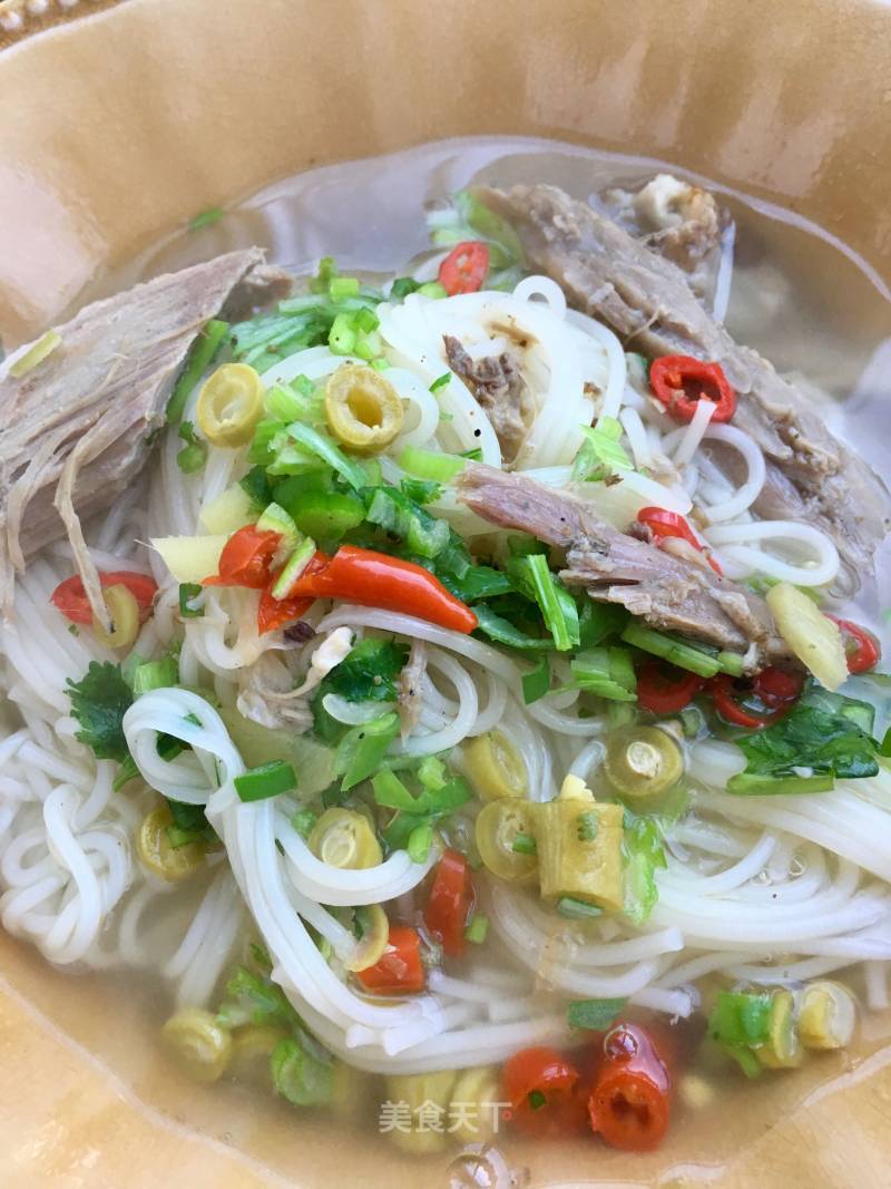 Lamb Soup with Pickled Cabbage Longxu Noodle recipe