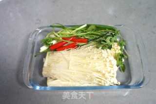 Appetizing Enoki Mushroom recipe