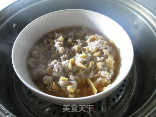 Steamed Minced Pork with Dried Radish recipe